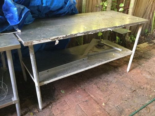 Stainless Steel Working Tables