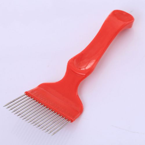 Beekeeping Honey Rake Tine Uncapping Fork Bee Comb Stainless Steel New