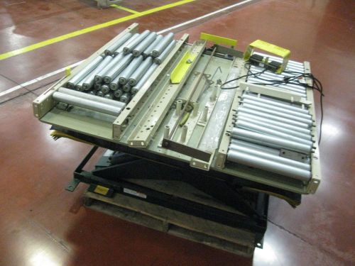 Southworth 3500-lb cap. 36x48 model ls4-36w lift table + conveyors knoxville tn for sale