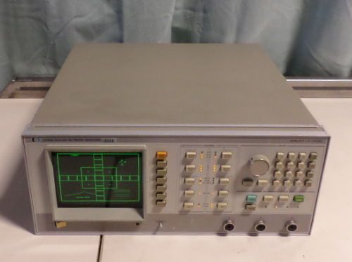 For Parts HP 8756A Scalar Network Analyzer
