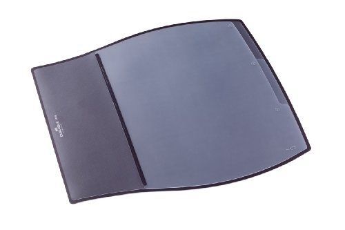 Durable DURABLE Work Pad, Desk Pad with 3 Center and 1 Side Overlay, 15-1/4 x