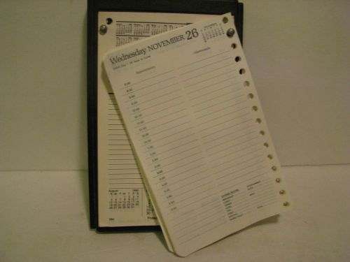Vintage EverReady Calendar Base  B 50  black **MADE in USA!!!  SHEETS 1990