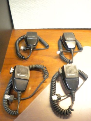 Motorola HMN3596A OEM Mobile Microphone *Lot of 4*