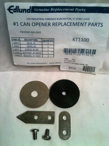 Genuine Edlund KT 1100 #1 Can Opener Replacement Parts New