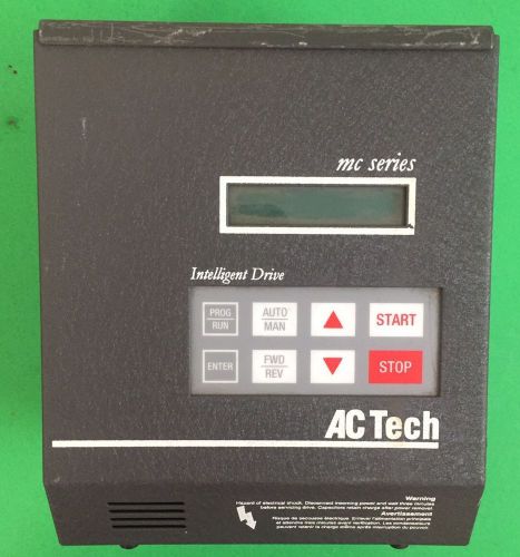 New AC Tech M1450B HP/KW: 5 / 3.7 MC Series Type: Drive ~ Free Shipping !!!