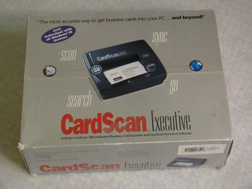 Corex CardScan Executive 300 Business Card Scanner - NEW