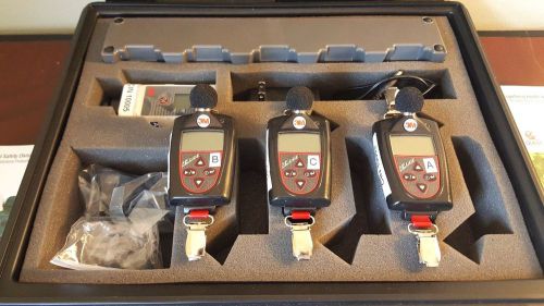 3M EDGE eg5 Personal Noise Dosimeter 3-Pk and AC-300 Calibrator - Calibrated