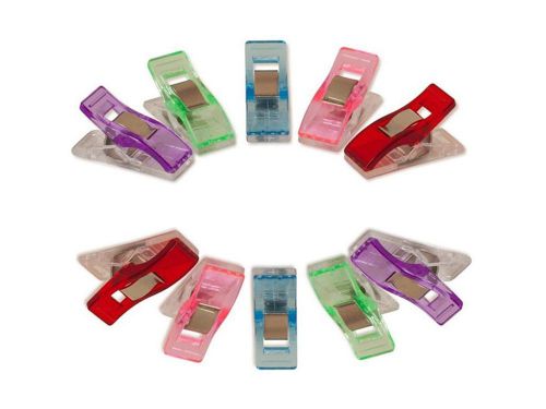 URBESTWonder Clips Paper Clips Blinder Clips Multi-purpose Clips 100 Pack 5 C...