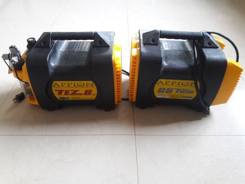 Appion G-5 twin + Appion Tez8 2 stage 8cfm vacuum pump Free shipping