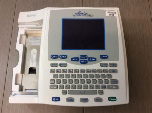 Lot of 9 Quinton(Burdick) Atria 6100 EKG Machines with Chargers!