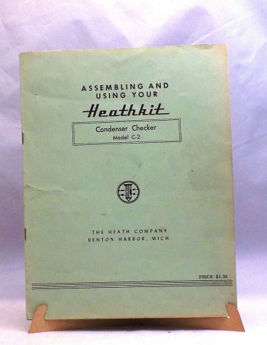 HeathKit Condenser Checker Model C-1 Manual with Schematic