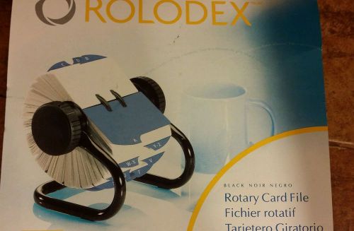 New Rolodex  Rotary Business Card File with 500 Cards and A to Z tabs