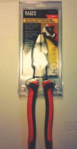 Klein Electricians Insulated High Leverage Side Cutting Pliers 1000v Rated