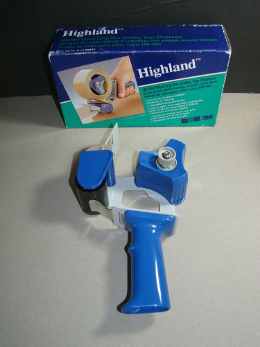 HIGHLAND HB-903 3M PISTOL GRIP SEALING TAPE HAND DISPENSER MODEL 19100 NEW w/BOX