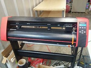 25&#034; uscutter laserpoint ii vinyl cutter - with vinyl &amp; accessories for sale