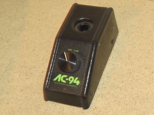^^ ametek ac-94 acoustical calibrator (cc) for sale