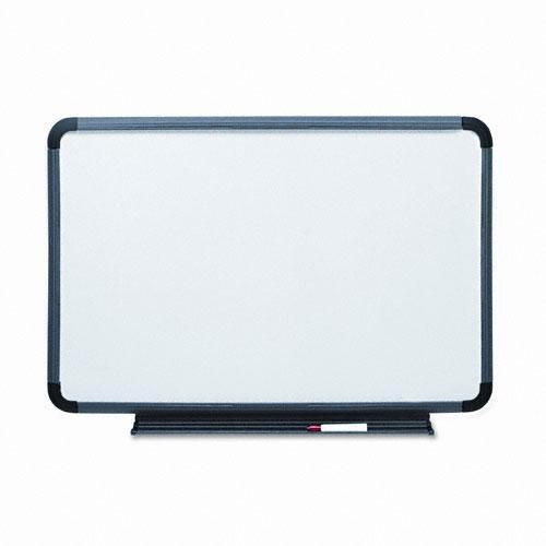 ICEBERG Premium Dry Erase Board 48x36&#034; Will Not Stain Gray Frame 655679 NEW