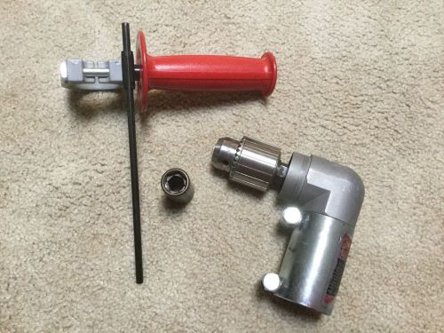 Milwaukee 48-06-2871 Right Angle Drive Attachment and 1/2&#034; Milwaukee chuck
