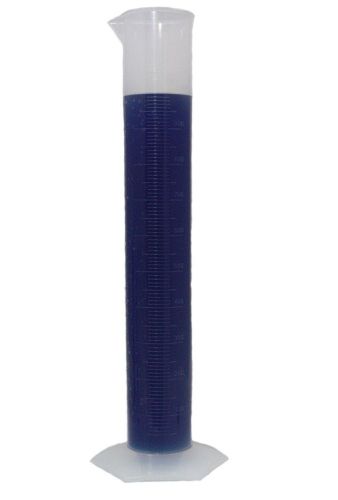 1000mL Polypropylene Measuring Cylinder w/Hexagonal Base - 1 Liter Plastic Gradu