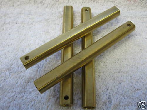 3-7/8&#034; - solid brass guide rod -p/n 1gt3  - 4 pcs total for sale