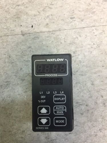 Watlow Temperature Indicator/Controller w/Relays (pn:988A-20CD-MEGG)