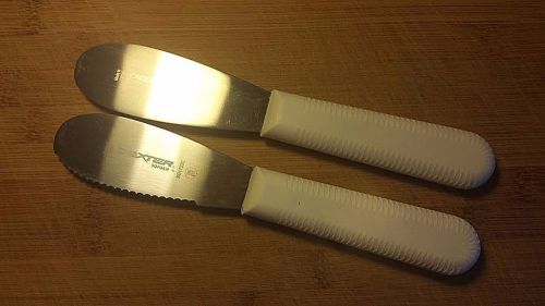 2-each restaurant style  sandwich spreaders sofgrip by dexter russell. for sale