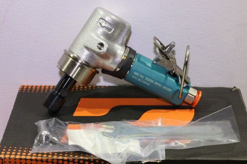New dynabrade 52290 air pneumatic 7 degree offset die grinder 0.7 hp 20,000 rpm for sale