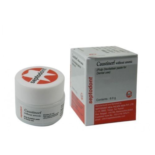 Septodont Caustinerf (pulp devitaliser) 6.0 gm Free Shipping.