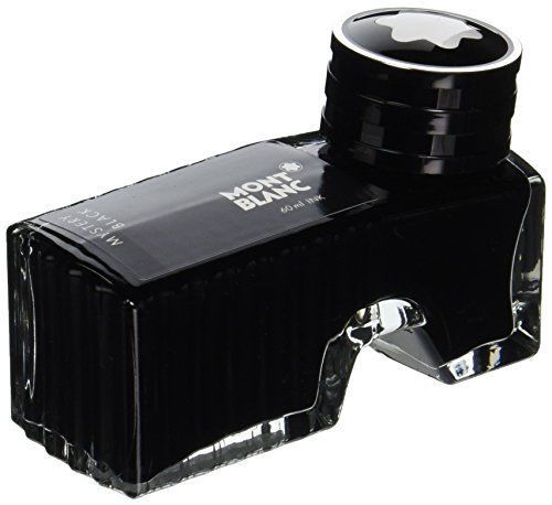Stationery Mont Blanc Ink Bottle Mystery Black 105190 60ml Free Shipping