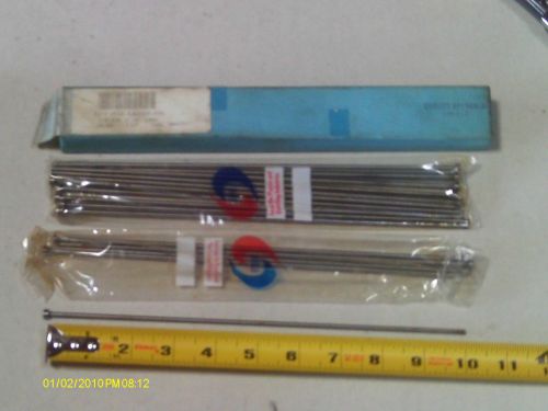 DME EJECTOR PIN  EX9-M10 -- LOT OF 15 -- 1/8&#034; DIA  X  10&#034;  LONG -- STRAIGHT