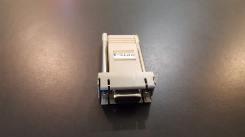 TOSHIBA  PPTC-9  CONNECTOR   DB9-MODULAR ADAPTER FOR SMDI - VM  MANAGER