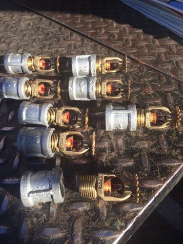 8 Pieces Tyco Fire Sprinkler Heads 2013, 2014 And 2015 Never Installed