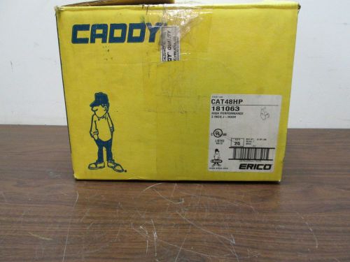 25 CADDY CAT48HP 181063 3&#034; J-HOOK FASTENERS HIGH PERFORMANCE BOX OF 25