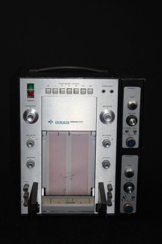 Gould brush 222 2 channel portable data recorder/ strip chart recorder for sale
