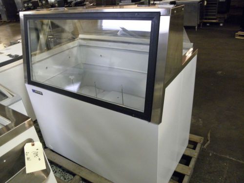Master bilt dd46l 8 tub 48&#034; stright glass ice cream freezer dipping dip cabinet for sale