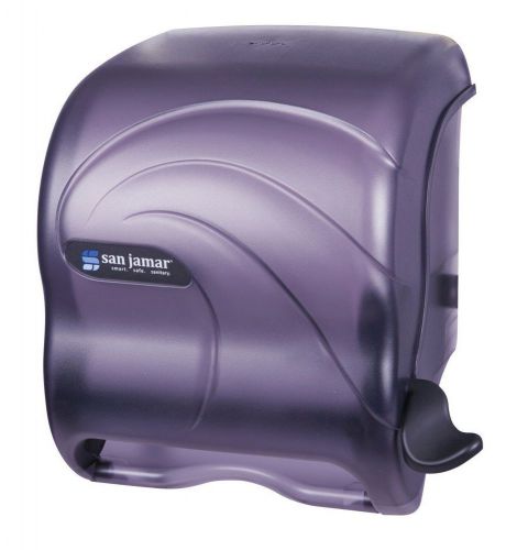 San jamar t950 classic element roll towel dispenser, fits 8&#034; wide and 8&#034; d black for sale