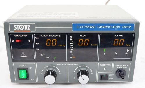 Storz 26012 electronic laparoflator endoscopy insufflator for sale