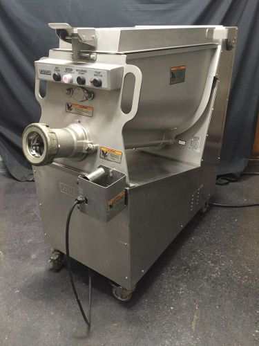 Hobart MG1532 Meat Grinder W/ Floor Pedal 480v Commercial