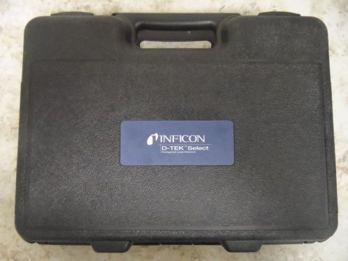 Inficon d-tek refrigerant leak detector &amp; case (56430-2 ao) for sale