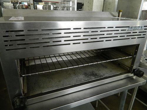 Imperial 36&#034; commercial infra red nat gas countertop cheesemelter broiler for sale