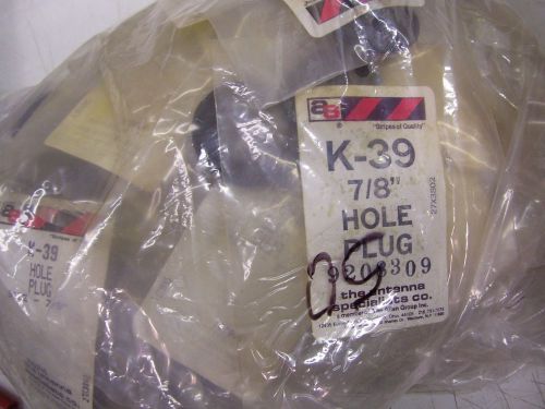 1- LOT OF 50 ANTENNA SPECIALIST K39 7/8&#034; RUBBER HOLE PLUG
