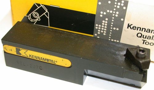 NEW KENNAMETAL INDEXABLE TOP NOTCH GROOVING THREADING TOOL HOLDER NEL-203C