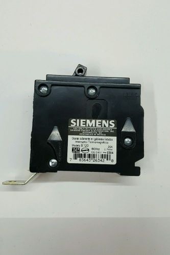 siemens breaker type bl120 20 amp bolt on