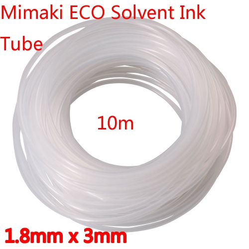 10m Mimaki ECO Solvent Ink Tube 1.8mm x 3mm for Mimaki JV-3 / JV-5 / JV-33