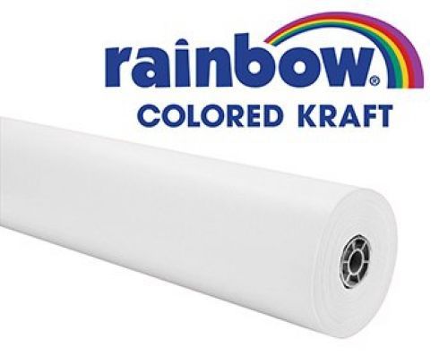 Rainbow Kraft 0066001 Paper Roll Duo-Finish, Fiber, Light-Weight, 40 lb., 36&#034; x