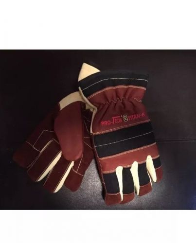 Pro-tech 8 titan k firefighter gloves   (kangaroo) size:large for sale