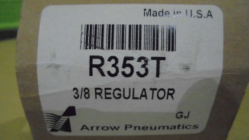 ARROW PNEUMATICS R353T 3/8 REGULATOR *NEW IN BOX*