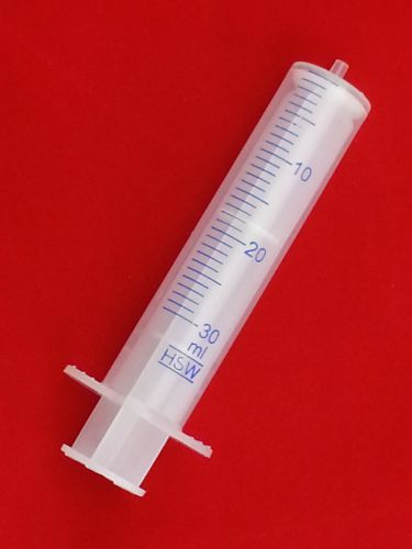 Five (5) NEW 30mL Luer-Slip® Tip Poly-Syringes