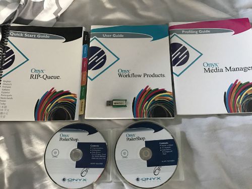 Onyx PosterShop Version 6.5 RIP complete Software with licensed dongle