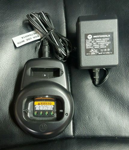 Motorola CLS Radio Charger (HCTN4001A) or (56553) For CLS1110, CLS1410, VL50